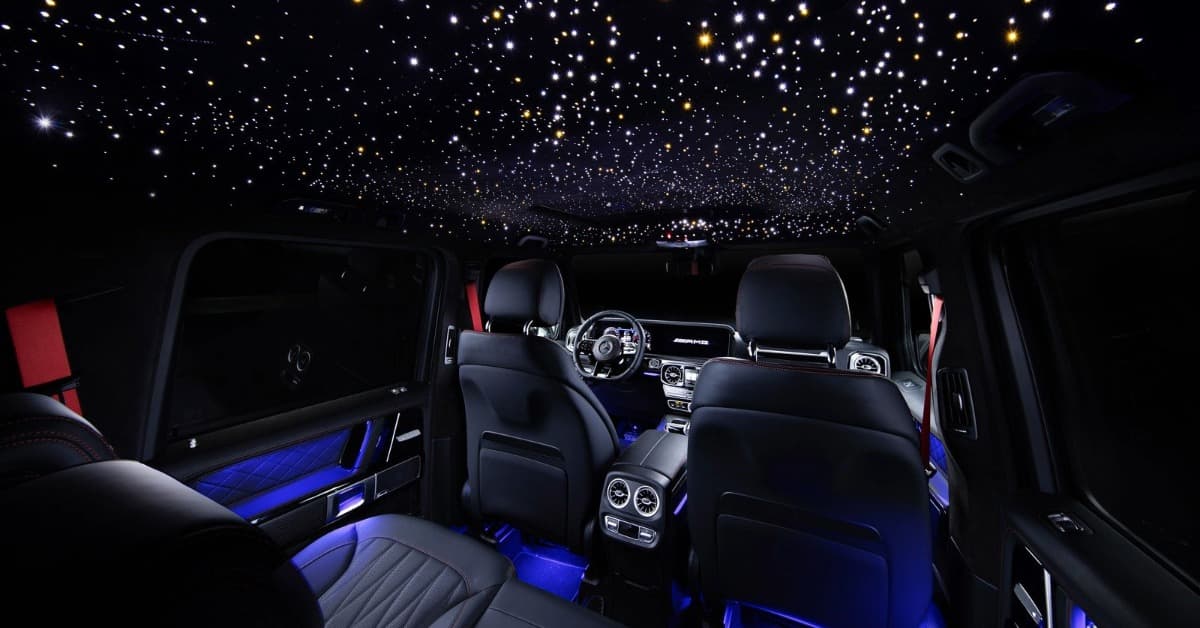 Sterrenhemel in luxe auto RZ LuxCustoms